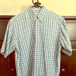 Lacoste button down shirt.